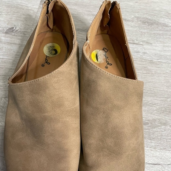 Qupid Brown Bootie 9 - Picture 8 of 9